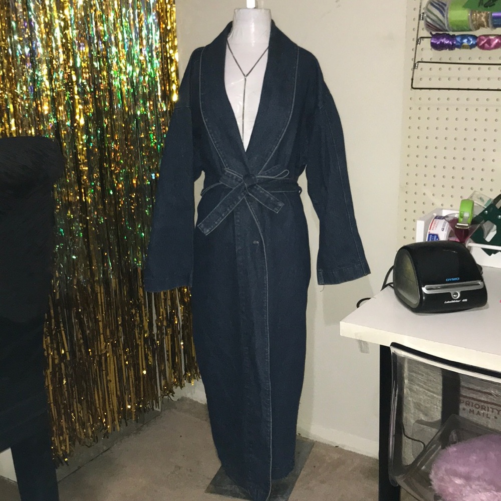 OSH KOSH Rare Vintage Denim Full Length Jacket
